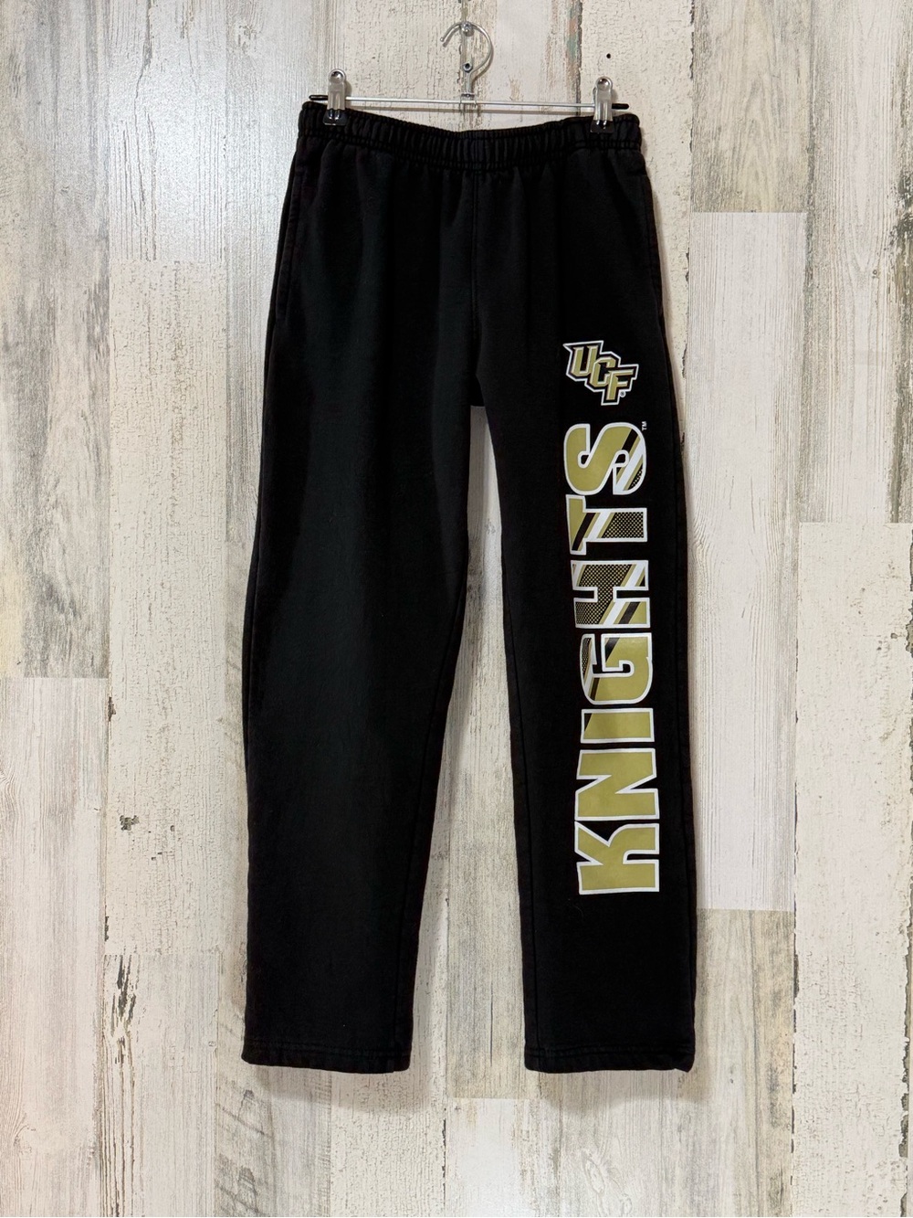 UCF Knights Black Youth Joggers with Gold Team Print